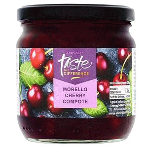 Sainsbury's Compote Morello Cherry Taste the Difference (400g)