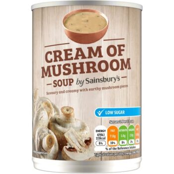 Sainsbury's Cream Of Mushroom Soup (400g)