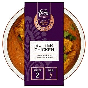 Sainsbury's Discovery Butter Chicken Taste the Difference (400g)
