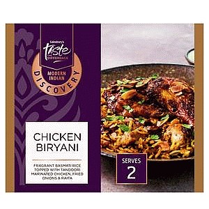 Sainsbury's Discovery Chicken Biryani Taste the Difference (730g)