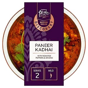 Sainsbury's Discovery Paneer Kadhai Taste the Difference (400g)