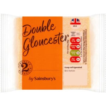 Sainsbury's Double Gloucester Cheese (250g)