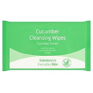Sainsbury's Everyday Skin Cucumber Cleansing Wipes (25)