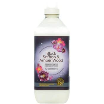 Sainsbury's Fabric Conditioner Saffron & Amber Wood 40 Washes (1 Litre)