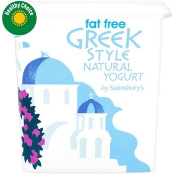 Sainsbury's Fat Free Greek Style Natural Yogurt (1kg)
