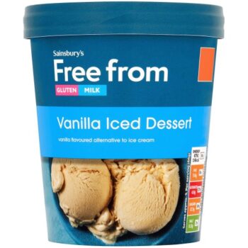 Sainsbury's Freefrom Iced Vanilla Dessert (330g)