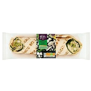 Sainsbury's Greek Style Chicken & Feta Tortilla Wrap Limited Edition Taste the Difference