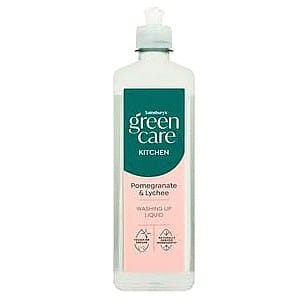 Sainsbury's Greencare Pomegranate & Lychee Kitchen Washing Up Liquid (500ml)