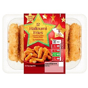 Sainsbury's Halloumi Fries (12 x 204g)