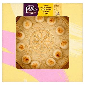 Sainsbury's Hand Decorated All Butter Simnel Cake Taste the Difference (854g)