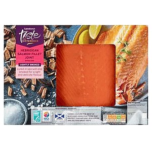 Sainsbury's Hebridean Salmon Fillet Joint Boneless Taste the Difference (500g)