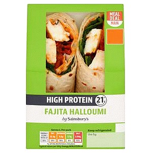 Sainsbury's High Protein Fajita Halloumi Wrap