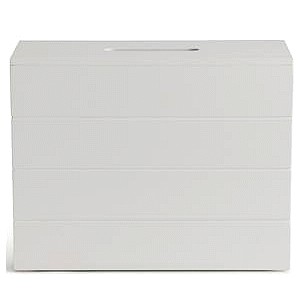 Sainsbury's Home Tongue & Groove Toilet Roll Store White