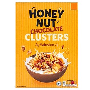 Sainsbury's Honey Nut Chocolate Clusters (500g)