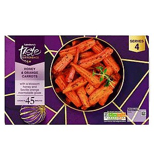 Sainsbury's Honey & Orange Glazed Carrots Taste the Difference (600g)