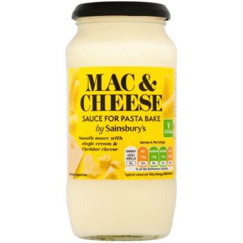 Sainsbury's Macaroni Cheese Pasta Bake Sauce (485g)