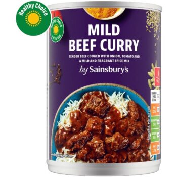 Sainsbury's Mild Beef Curry (392g)