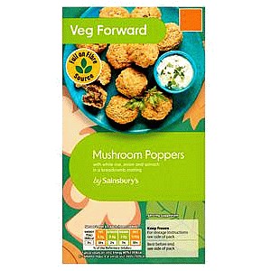 Sainsbury's Mushroom Poppers (205g)