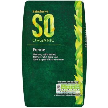 Sainsbury's Penne Pasta SO Organic (500g)