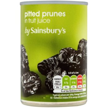 Sainsbury's Prunes Pitted in Juice (290g)