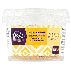 Sainsbury's Savoury & Caramelised Rotisserie Seasoning Taste the Difference (65g)