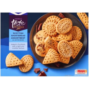 Sainsbury's Shortbread Assortment All Butter Recipe Taste the Difference (400g)