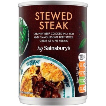 Sainsbury's Stewed Steak In Gravy (392g)