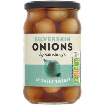 Sainsbury's Sweet Silverskin Onions in Vinegar (230g*) (440g)