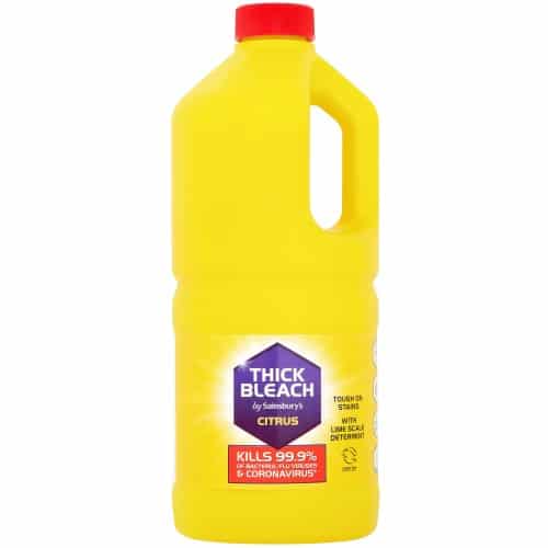 Sainsbury's Thick Bleach Lemon (2 Litre)