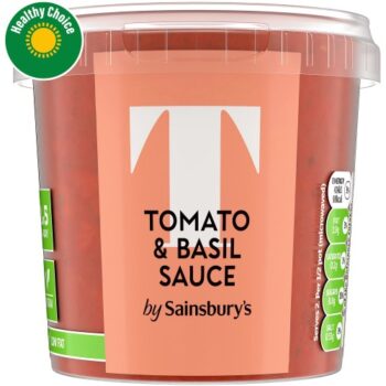 Sainsbury's Tomato & Basil Sauce (Serves 2) (350g)