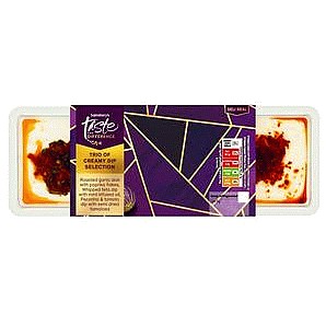 Sainsbury's Trio of Creamy Dip Selection Taste the Difference (3 x 100g)