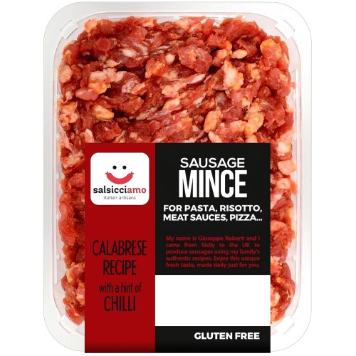 Salsicciamo Calabrese Sausage Mince (500g)