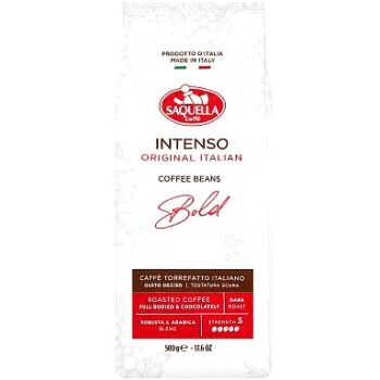 Saquella Intenso Original Italian Coffee Beans (500g)