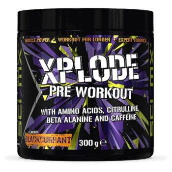 Sci-Mx X-Plode Pre-Workout Powder Blackcurrant (300g)