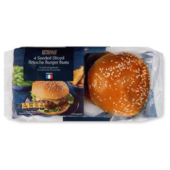 Seeded Brioche Burger Bun