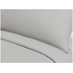 SH dove grey plain bedlinen double