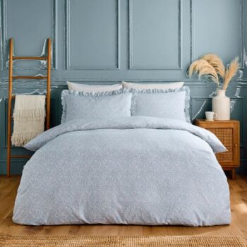 Silentnight Refresh Blue Ditsy Duvet Set Double