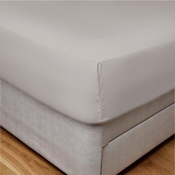 Silentnight Supersoft White Fitted Sheet Double