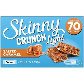 Skinny Crunch Light Salted Caramel Bars (5 x 19g)
