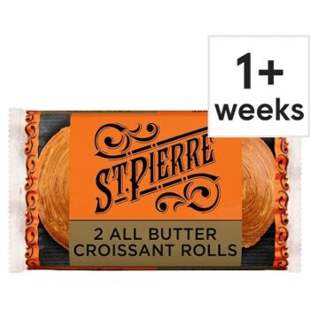 St Pierre 2 All Butter Croissant Rolls