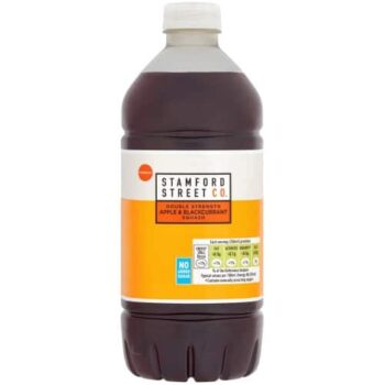 Stamford Street Co. Double Strength Apple & Blackcurrant Squash (750ml)