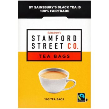 Stamford Street Co. Fairtrade Tea Bags (160 x 400g)