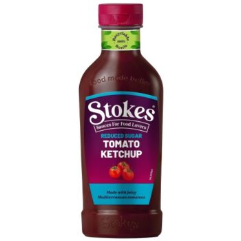 Stokes Reduced Sugar Tomato Ketchup (475g)