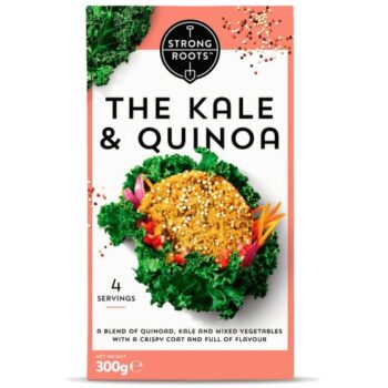 Strong Roots Kale & Quinoa Burgers (300g)
