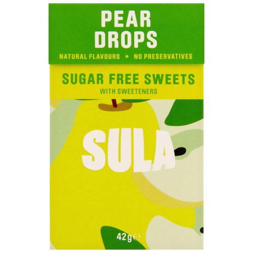 Sula Pear Drop Sugar Free Sweets (42g)