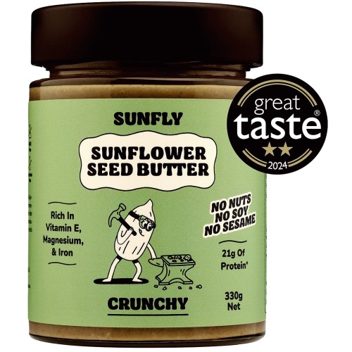 SUNFLY Sunflower seed butter Crunchy (330g)