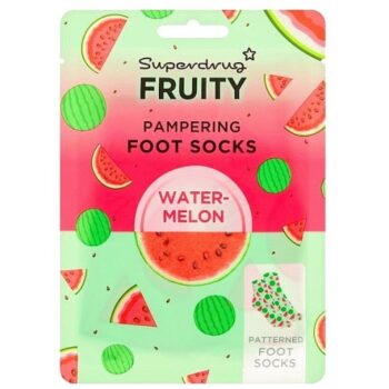 Superdrug Footsock Pack Watermelon