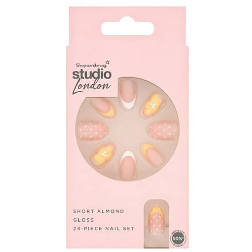 Superdrug Studio London Butter Polka Dot Nails