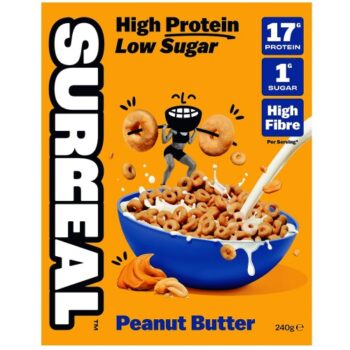 Surreal High Protein Low Sugar Peanut Butter Cereal (240g)