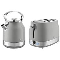 Swan Retrorevive Traditional Kettle 3Kw And 2 Slice Toaster Green Chrome Trim (1.7 Litre)